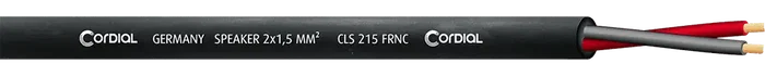 Cordial Bobina Cable Altavoz Instalación FRNC 2 x 1,5 mm² 100 M
