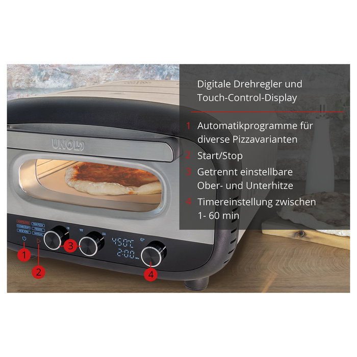 UNOLD 68806 Pizzaofen