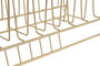 DKD Home Decor Organizador Metal 35x18x10 Pack de 2 Surtido