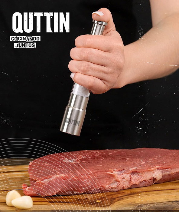 Quttin Molinillo de Especias a Presión 2.6 x 15 cm (18 Unidades)