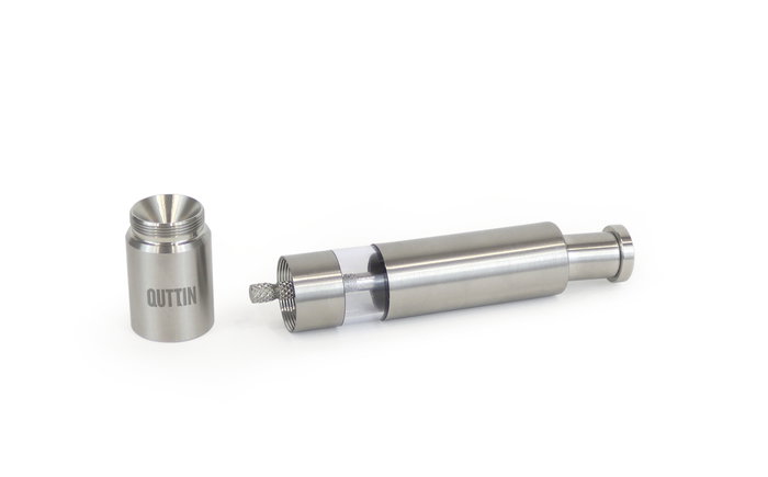 Quttin Molinillo de Especias a Presión 2.6 x 15 cm (18 Unidades)