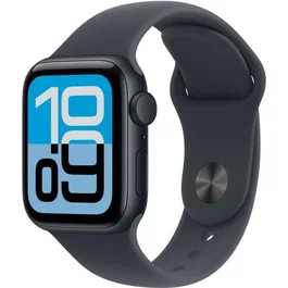 Apple MEH94ZRA Watch SE 3 GPS 40 mm Caja Aluminio Medianoche Correa Deportiva Medianoche Talla S/M