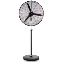Orbegozo PWS 0167 Ventilador de Pie 180W con 3 Aspas 65cm, 3 Velocidades, Oscilación, Altura Regulable hasta 171cm y Base Estable de Hierro Fundido