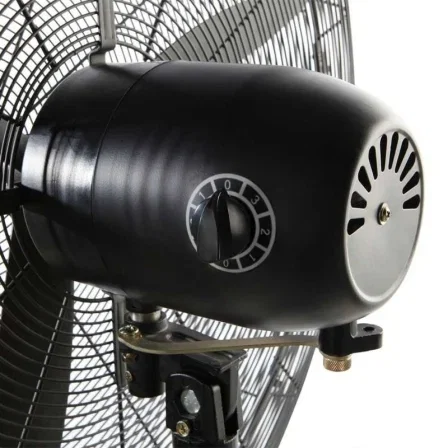 Orbegozo PWS 0167 Ventilador de Pie 180W con 3 Aspas 65cm, 3 Velocidades, Oscilación, Altura Regulable hasta 171cm y Base Estable de Hierro Fundido