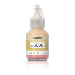 Brother BT5000Y Cartucho de Tinta Amarilla, Extra Alto Rendimiento, 5000 Páginas, Tinta a Base de Pigmentos, Compatible con DCPT300, MFCT800W y otros