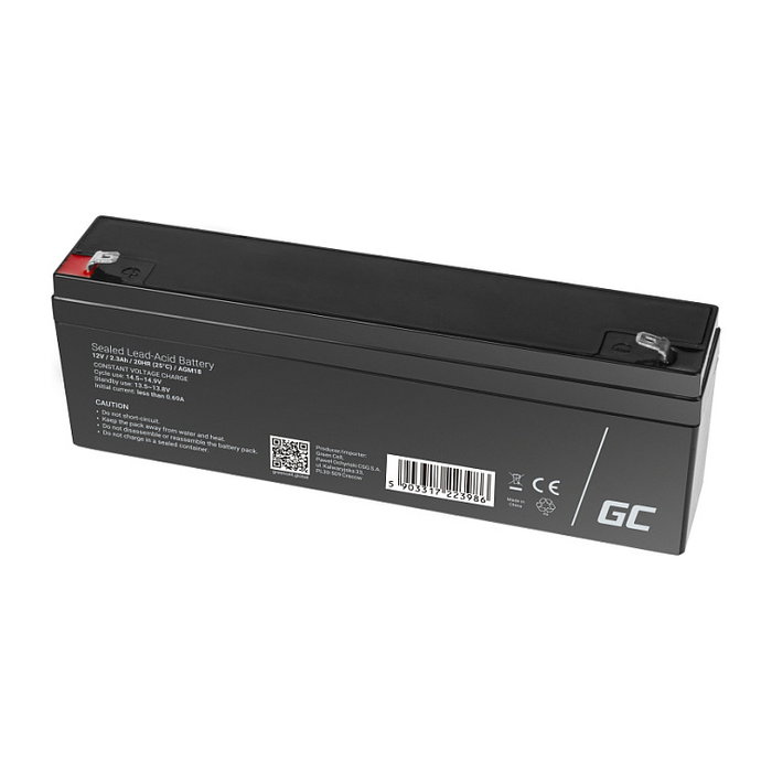 Green Cell AGM18 Batería VRLA 12V 2,3Ah
