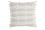 DKD Home Decor Cojín de Poliéster Crudo 45x45 cm (Pack de 2)