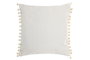 DKD Home Decor Cojín de Poliéster Crudo 45x45 cm (Pack de 2)