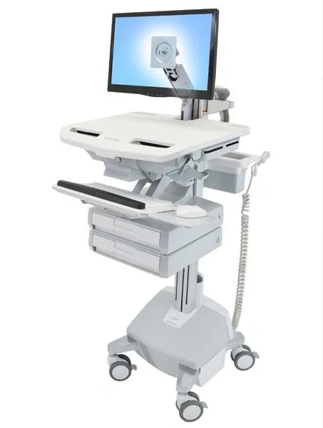 Ergotron StyleView Carro multimedia con brazo LCD y 2 cajones Ergotron StyleView Carro multimedia con brazo LCD y 2 cajones
