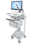 Ergotron StyleView Wagen mit LCD-Arm LiFe-Antrieb con 2 cajones