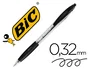 BIC Atlantis Bolígrafo Retráctil Negro Set de 12