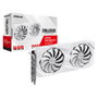 ASRock Radeon RX 6600 CLW 8G Blanco - Tarjeta gráfica AMD RX6600, 8GB GDDR6, 128bit, HDMI+3DP, 2 Ventiladores, Ref: 90-GA4UZZ-00UANF