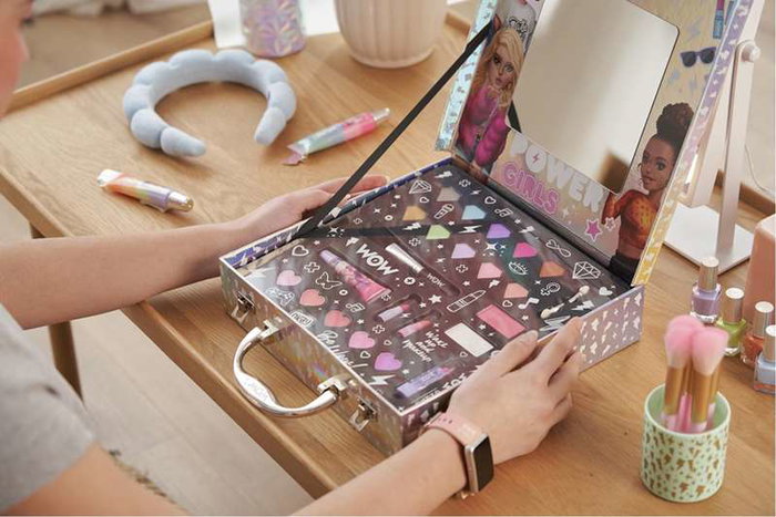 Wow Generation Maletín de Maquillaje Glam and Go con 23 Piezas - Incluye Sombras, Brillos, Espejo y Pintalabios