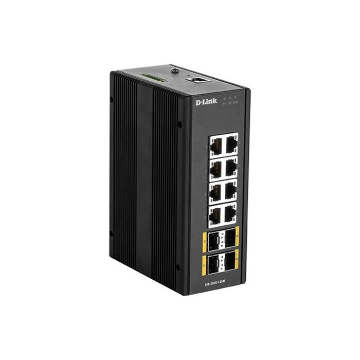 D-Link DIS-300G-12SW Switch Industrial Gestionado L2 de 12 Puertos