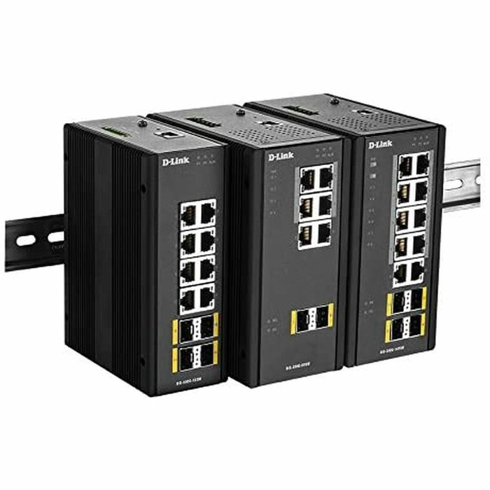 D-Link DIS-300G-12SW Switch Industrial Gestionado L2 de 12 Puertos