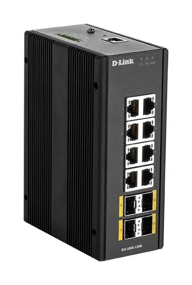 D-Link DIS-300G-12SW Switch Industrial Gestionado L2 de 12 Puertos