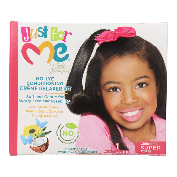 Pro Line Soft & Beautiful Just For Me Kit Alisador Super Crema para el Cabello Pro Line Soft & Beautiful Just For Me Kit Alisador Super Crema para el Cabello