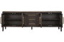 DKD Home Decor Buffet Mango y Mármol Travertino 200x40x70