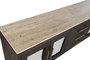 DKD Home Decor Buffet Mango y Mármol Travertino 200x40x70