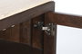 DKD Home Decor Buffet Mango y Mármol Travertino 200x40x70