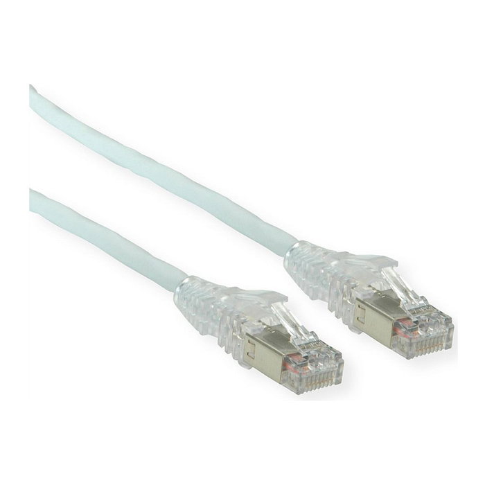 SECOMP DTWYLER Patchkabel Cable de Red Cat.6A (Class EA) S/FTP, 7.5 m, Gris, Conector RJ-45 Macho, LSOH, Secomp 21.05.0570