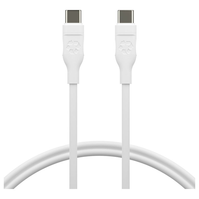 dbramante1928 Cable USB-C a USB-C de 1,2 m Blanco Power Delivery 100W