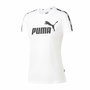 Camiseta de Manga Corta Mujer Puma 670680 02 Blanco (XL)