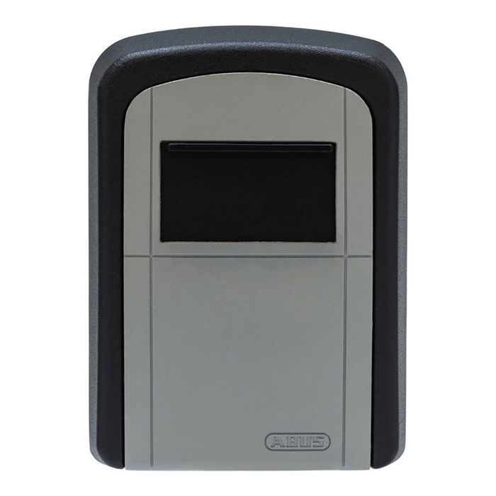 Abus Cofre Guardallaves Reprogramable de 4 Dígitos, Caja de Seguridad para Llaves, Negro y Plateado, 87.5 x 39 x 120 mm