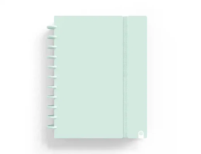 Carchivo Cuaderno Ingeniox Foam A4 80h Rayado Horizontal Menta Pastel con Discos Carchivo Cuaderno Ingeniox Foam A4 80h Rayado Horizontal Menta Pastel con Discos