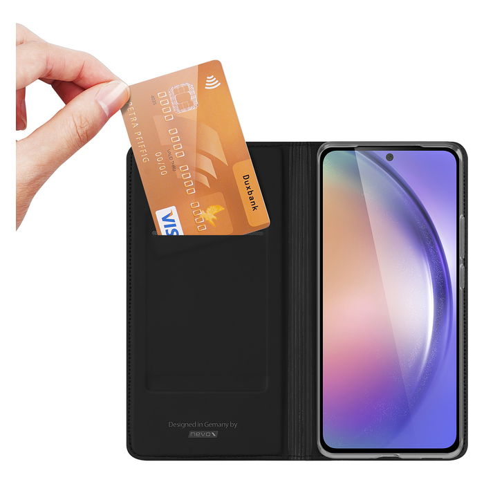 Nevox Vario Series Funda Folio Magnética para Samsung Galaxy A56 / A36 5G - Negro (17 cm / 6.7")