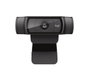 Logitech C920e Webcam Full HD 1080p para Videoconferencias, Micrófonos Omnidireccionales, Enfoque Automático, Campo de Visión de 78 Grados, Compatible con Teams y Zoom