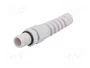 BM GROUP Sello aislante M12 con manguito gris