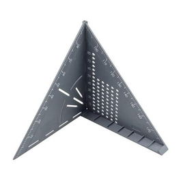 Wolfcraft Ángulo de Medición y Marcado Vario 3D para Madera, Tubos y Piezas - Precisión en Ángulos de 45°, 90° y 0-180°