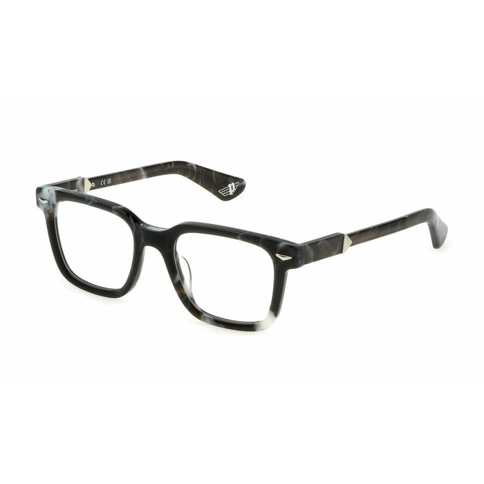 Montura de Gafas Hombre Police VPL137-55049A Azul Ø 55 mm Montura de Gafas Hombre Police VPL137-55049A Azul Ø 55 mm