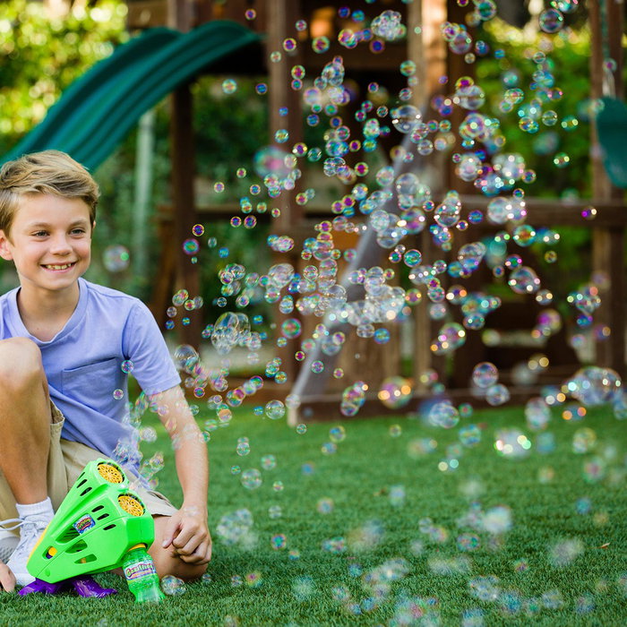 Gazillion Pistola 2 En 1 Double Bubble Blaster 37634 Lanzador De Doble Burbuja Funrise Gazillion Pistola 2 En 1 Double Bubble Blaster 37634 Lanzador De Doble Burbuja Funrise