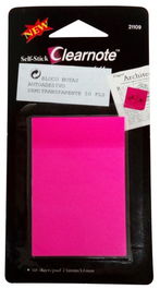 Taco Notas Adh. Neon 75X51Rosa 50Hojas Bl. Hopax