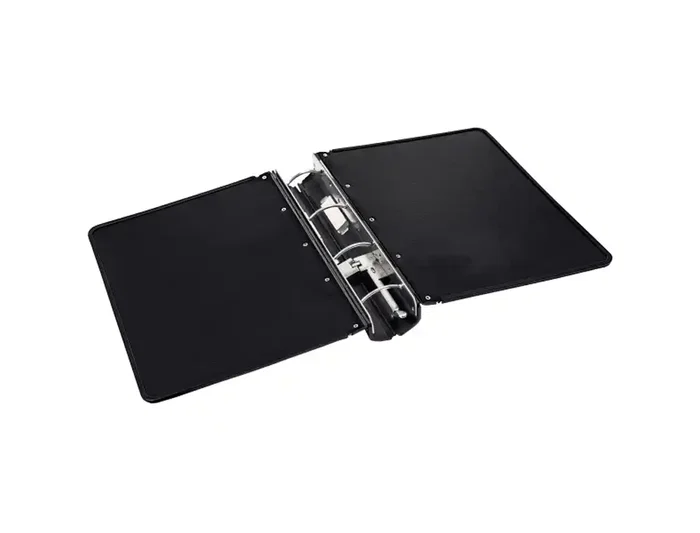 Esselte Archivador de Palanca Agrippa Cartón Rígido DIN A4 Lomo Metálico 50 mm Negro