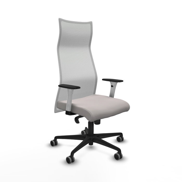 PIQUERAS Y CRESPO Sillón Albacete Blanco con Mecanismo Sincro PIQUERAS Y CRESPO Sillón Albacete Blanco con Mecanismo Sincro