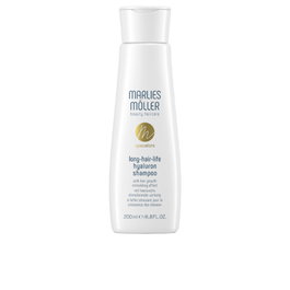 Marlies Möller Long Hair Life Hyaluron - Champú Hidratante para Cabello con Tendencia a la Caída o Rotura - Brillo y Flexibilidad - 200 ml