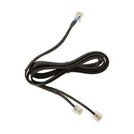 Jabra Cable Adaptador 14201-100 Negro Compatible con Series PRO y Engage