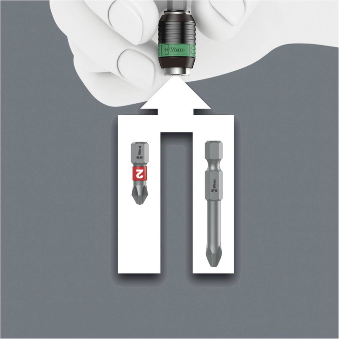 Wera 889/4/1 K Rapidaptor Universal Bit Holder Wera 889/4/1 K Rapidaptor Universal Bit Holder