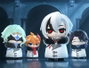 Sakami Merchandise Genshin Impact Minifiguras Fatui Harbingers Chibi Design 7 cm