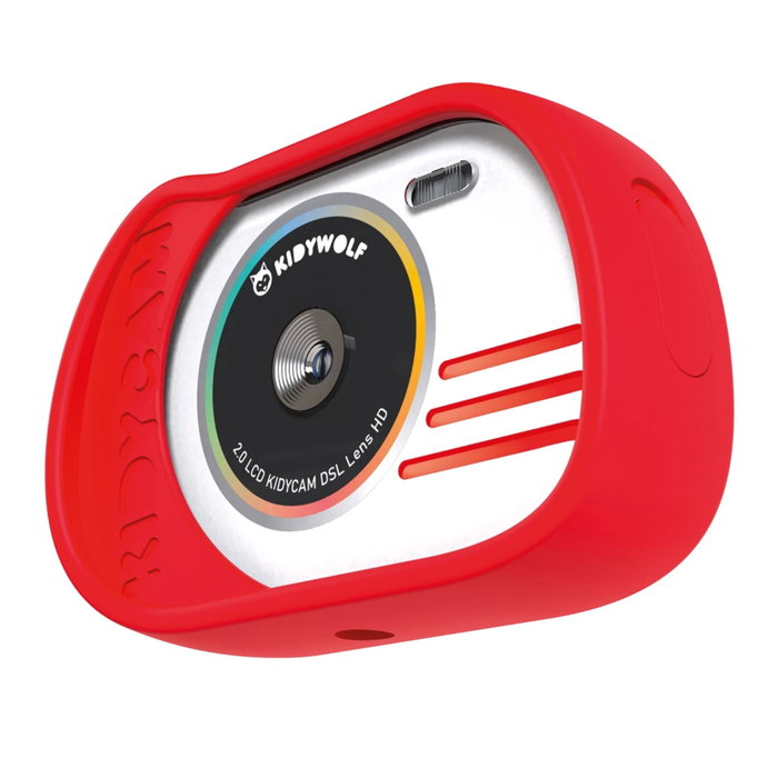 Kidywolf Cámara de fotos y vídeo KIDYCAM roja Kidywolf Cámara de fotos y vídeo KIDYCAM roja