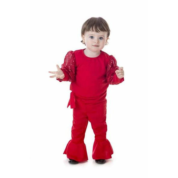 Creaciones Llopis Disfraz Bebe Carrá Rojo (0-12 Meses)
