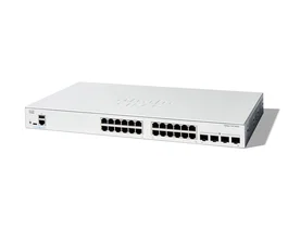 Cisco Catalyst 1300-24T-4G Conmutador L2/L3 con 24 puertos Gigabit y 4 SFP Blanco