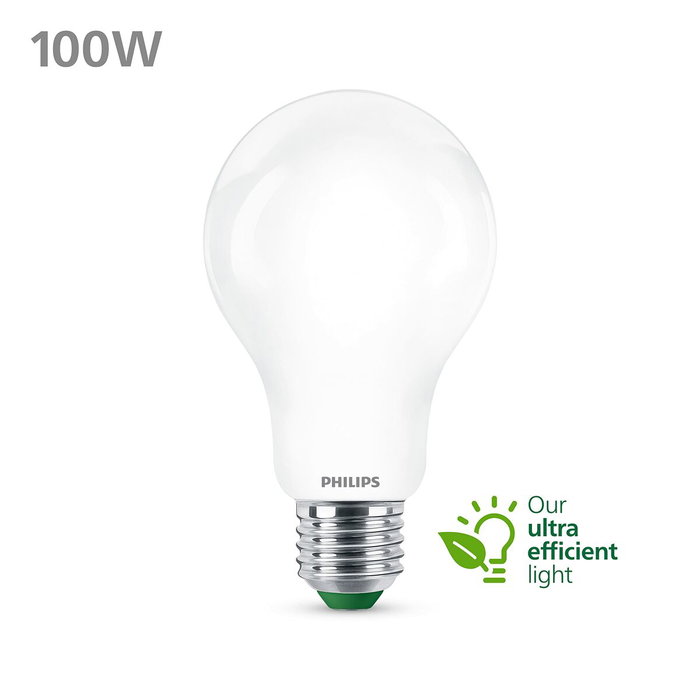 Philips Bombilla Ultra Efficient LED Classic E27 7,3W 1535 lm 3000K