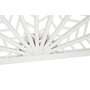 DKD Home Decor Cabecero Cama Urban Blanco Bambú Ratan 2.5 x 81 x 160 cm Colección Caflo