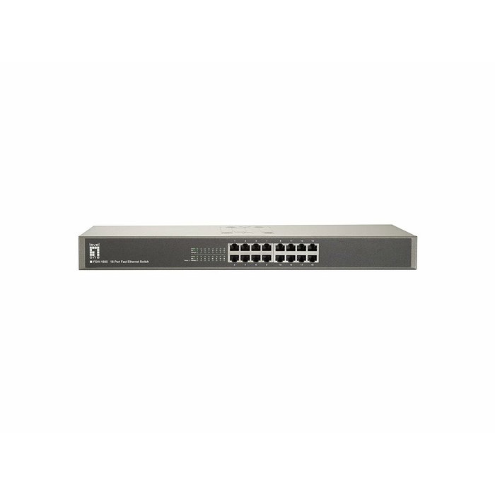 Level One FSW-1650 Switch Fast Ethernet de 16 puertos 10/100Mbps Level One FSW-1650 Switch Fast Ethernet de 16 puertos 10/100Mbps