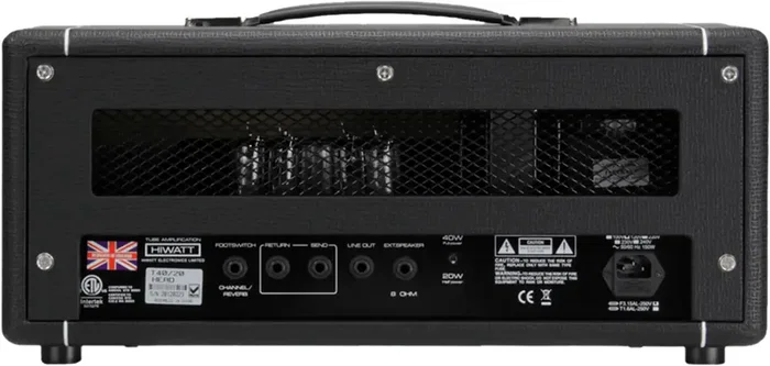 Hiwatt T40 Amplificador de Guitarra a Válvulas 40W / 20W Combo