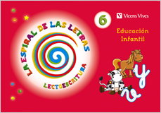 Vicens Vives, Lectoescritura 6 (Espiral de Letras) Infantil - Vicens Vives